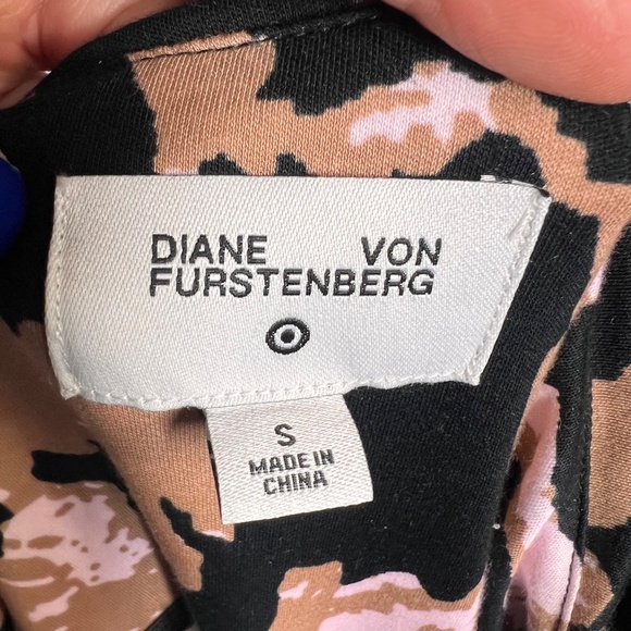 NWOT |•DIANE VON FURSTENBERG•| DVF x Target Halter Leopard Neutral Jumpsuit Sz S - Picture 6 of 7